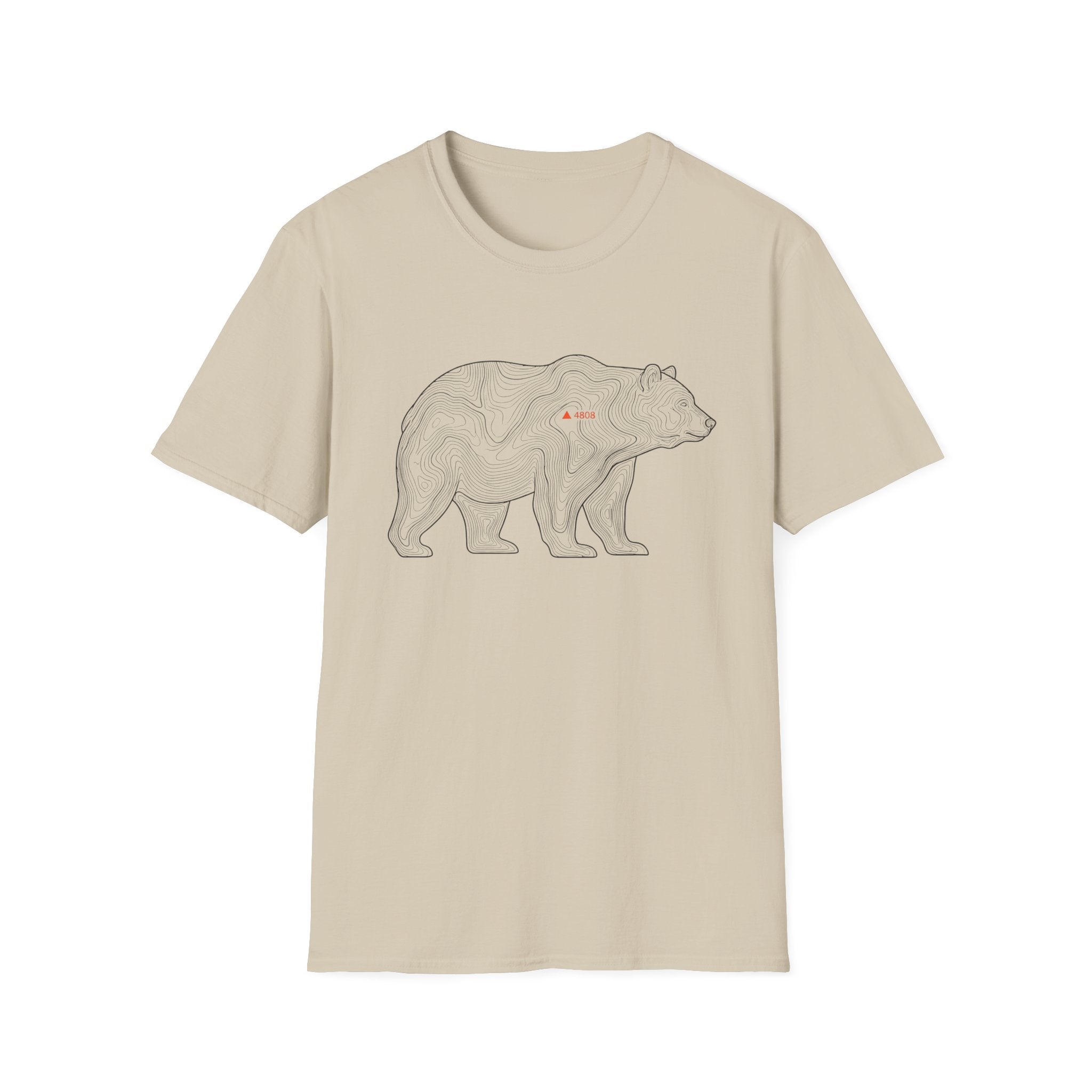 Bear Topography T-Shirt