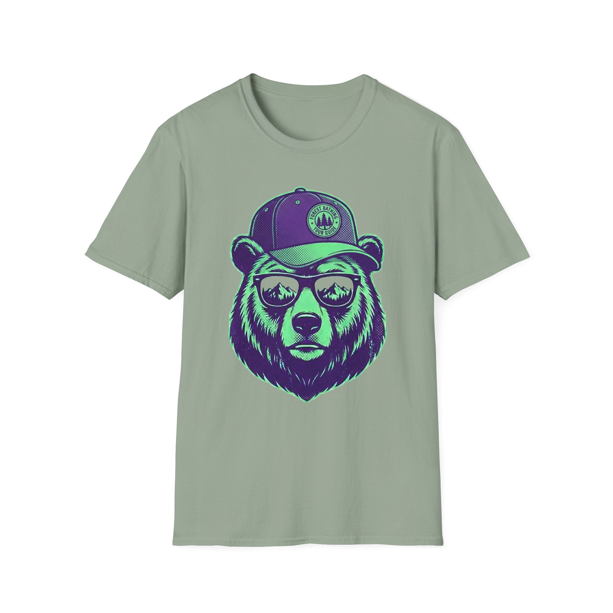 Forest Bathing Bear T-Shirt