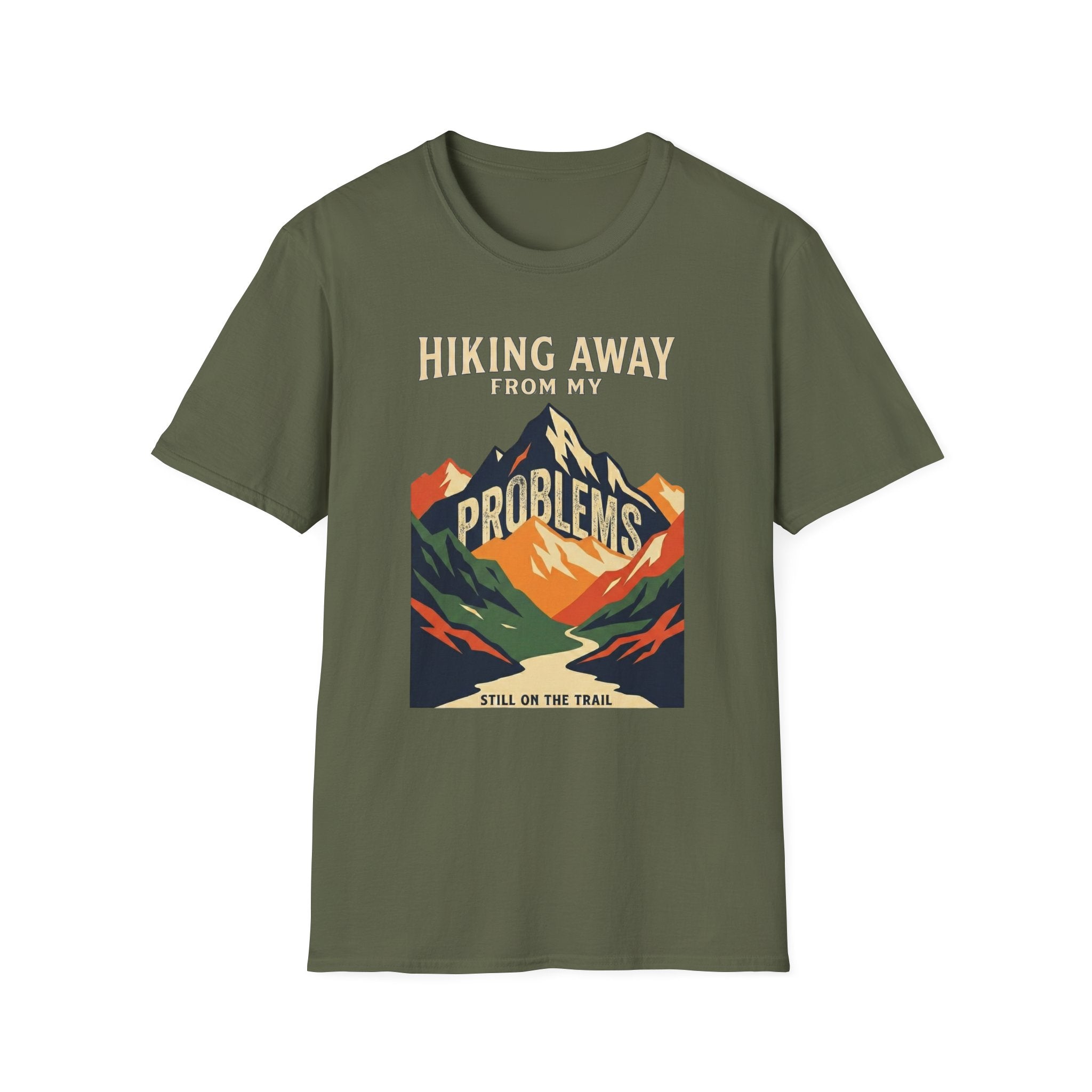 Hiking Away from Problems T-Shirt