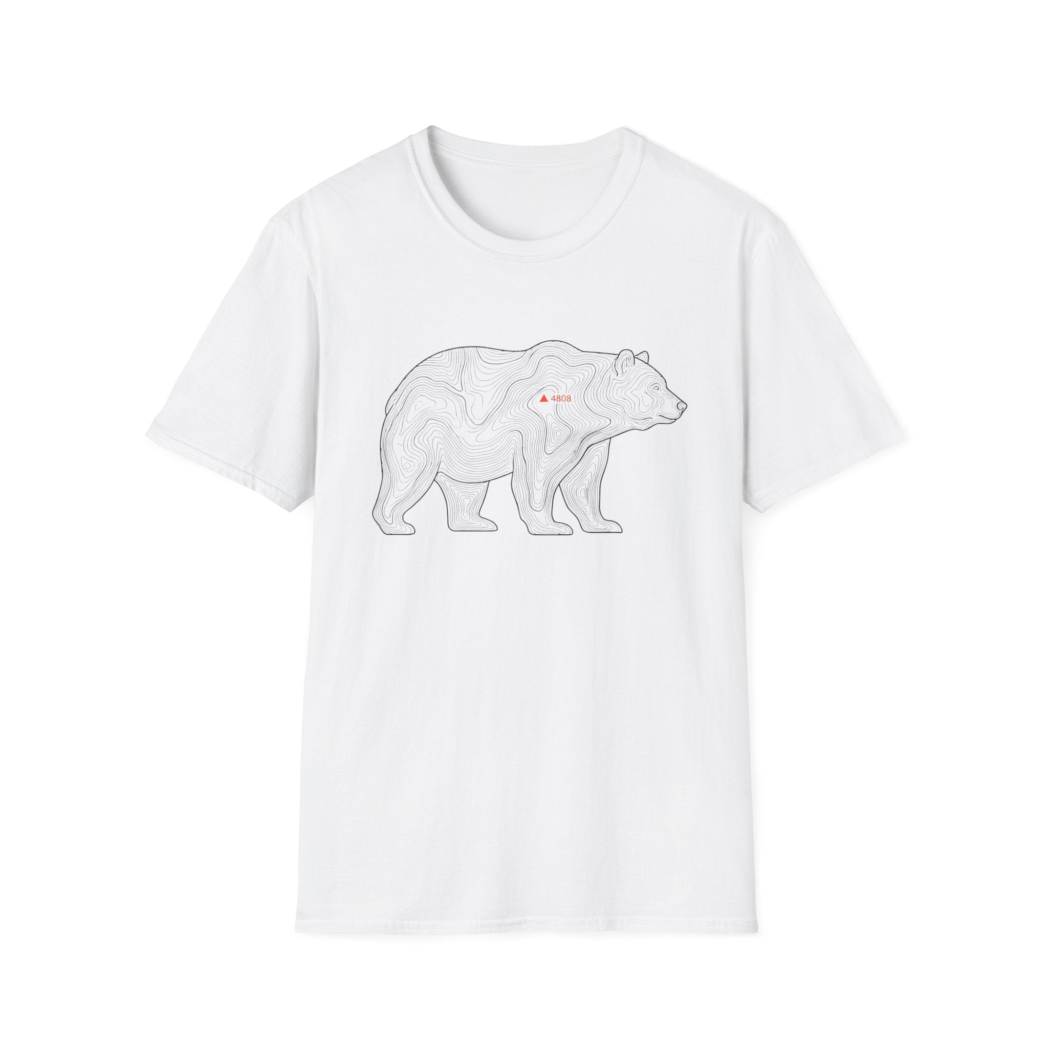 Bear Topography T-Shirt
