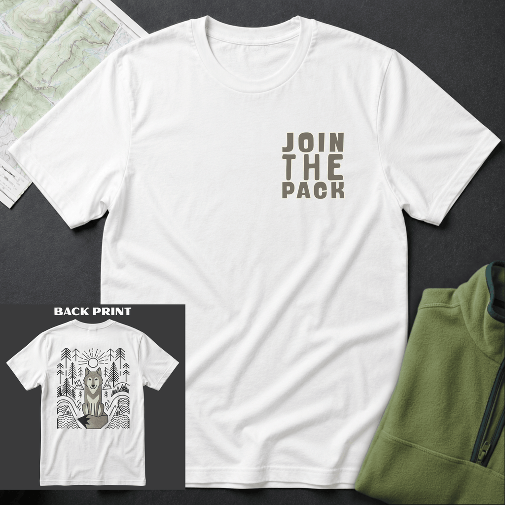 Join The Pack Back Print T-Shirt