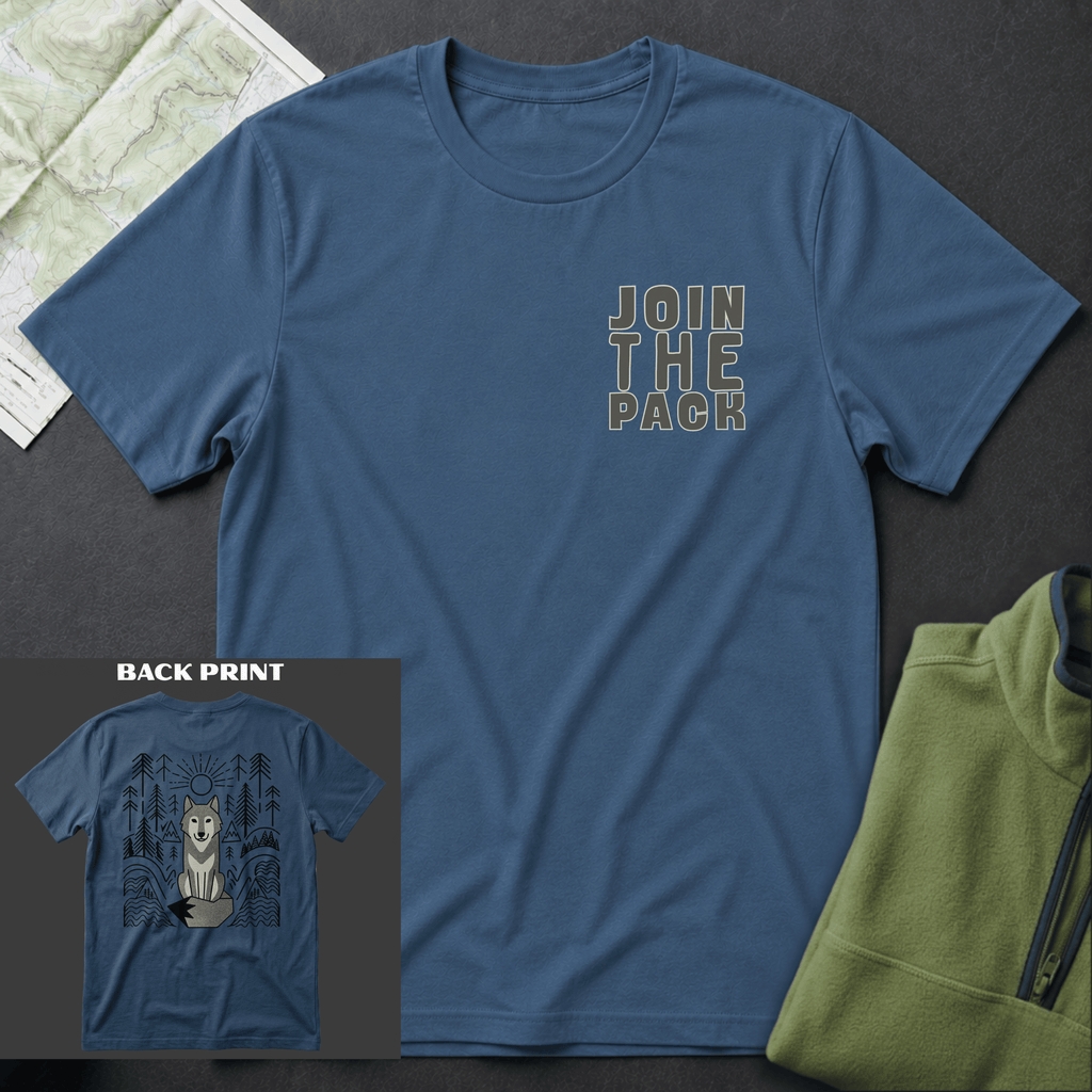 Join The Pack Back Print T-Shirt