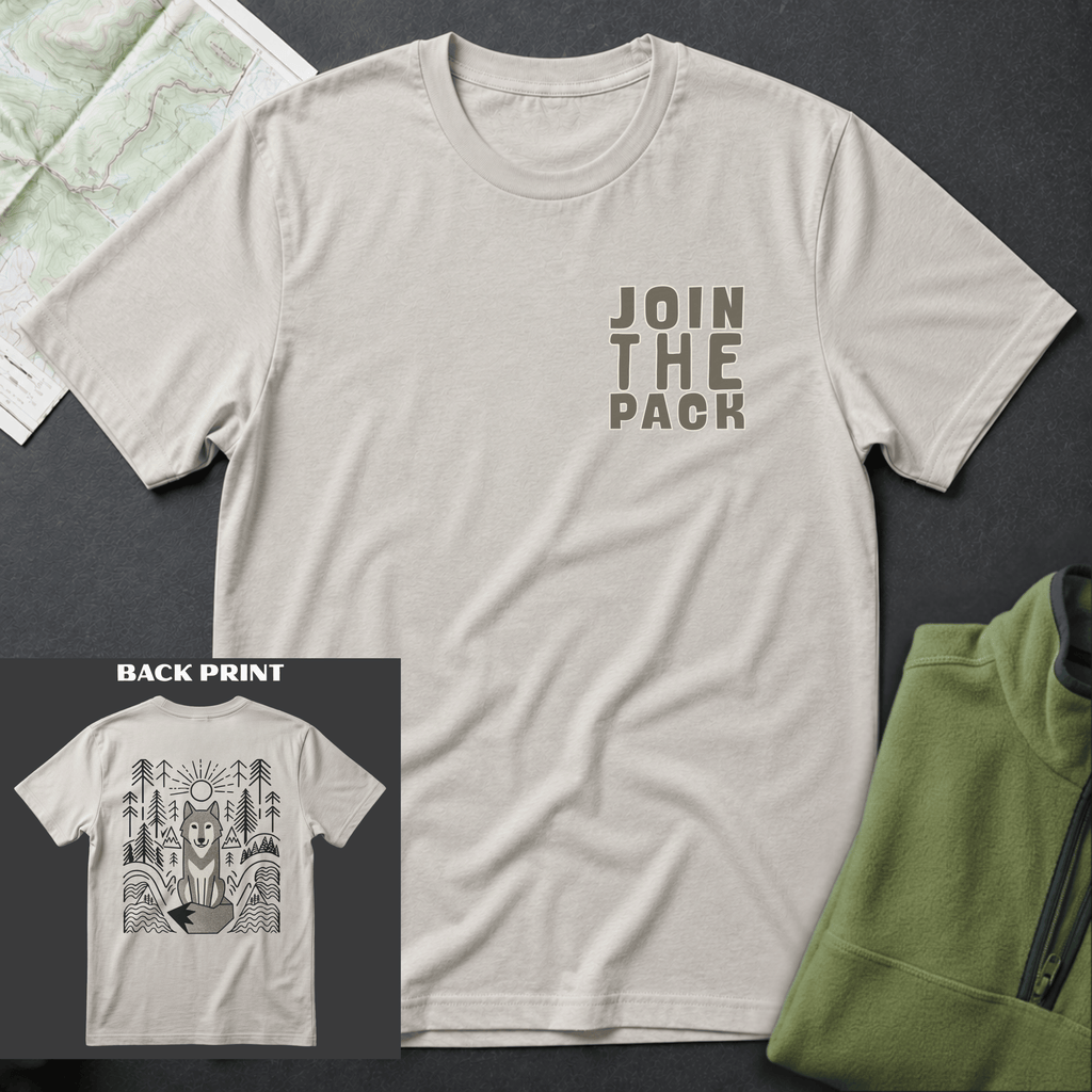 Join The Pack Back Print T-Shirt