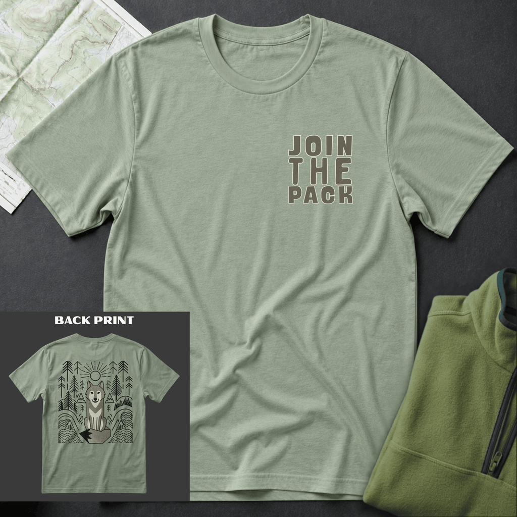 Join The Pack Back Print T-Shirt