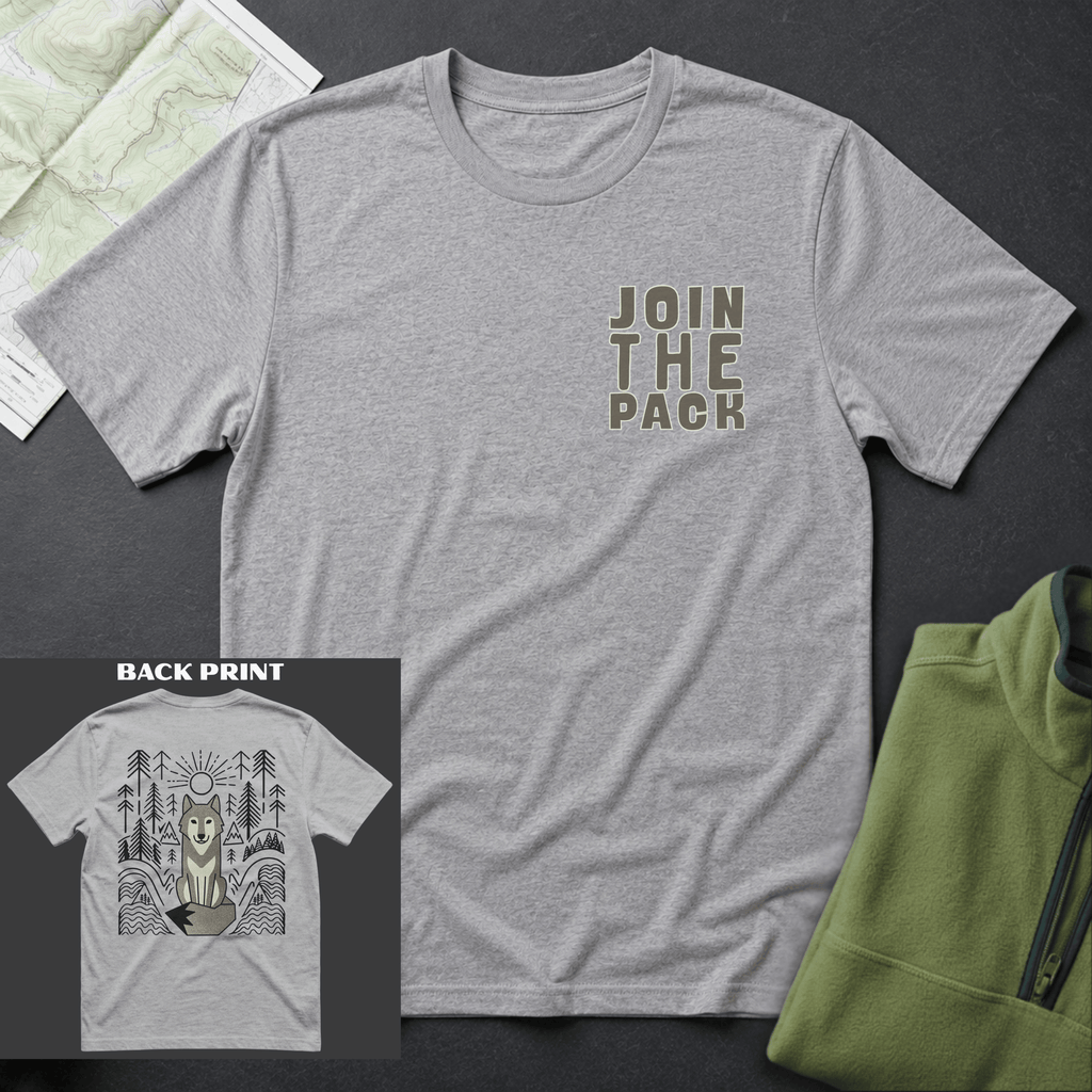 Join The Pack Back Print T-Shirt