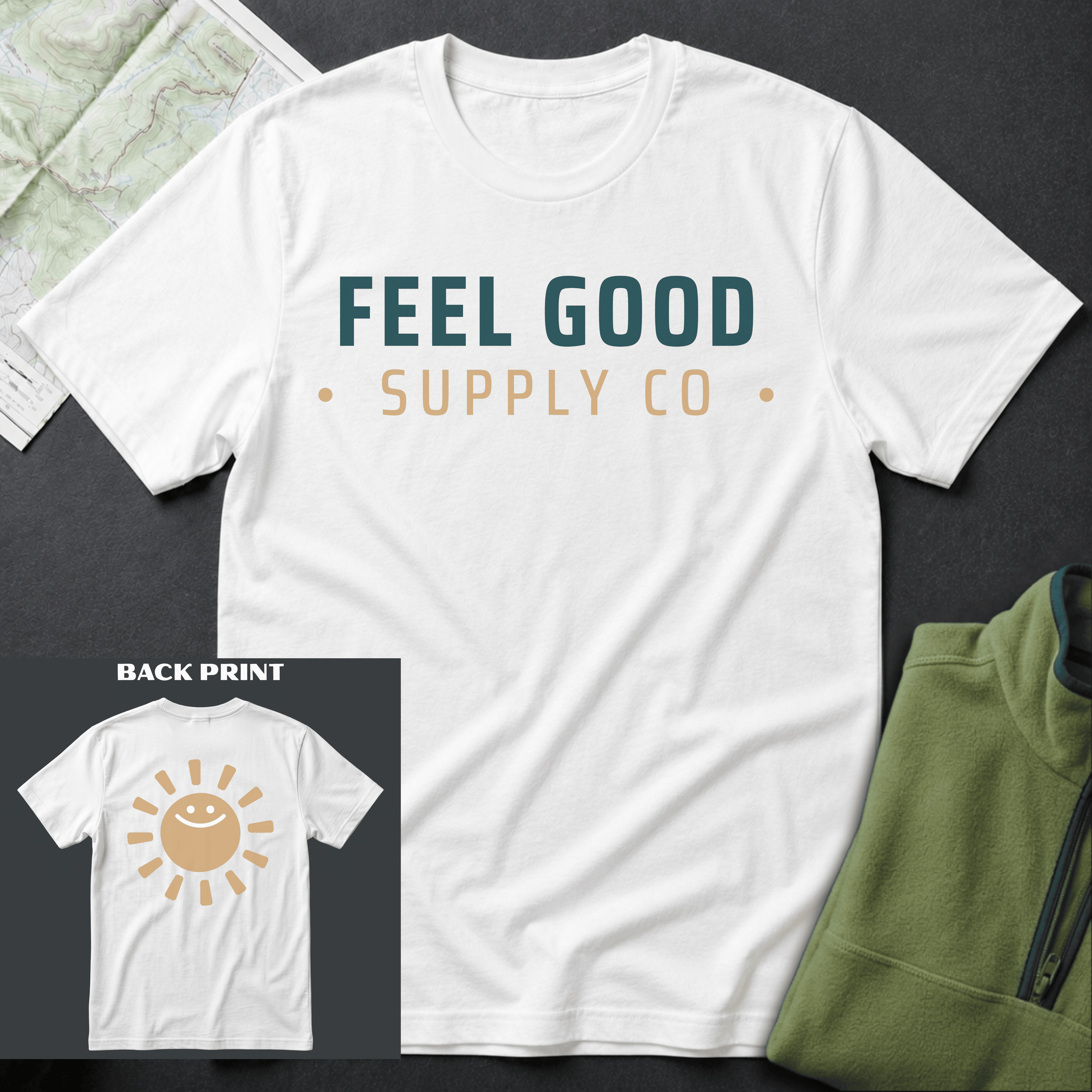 Feel Good Supply Co. Back Print T-Shirt