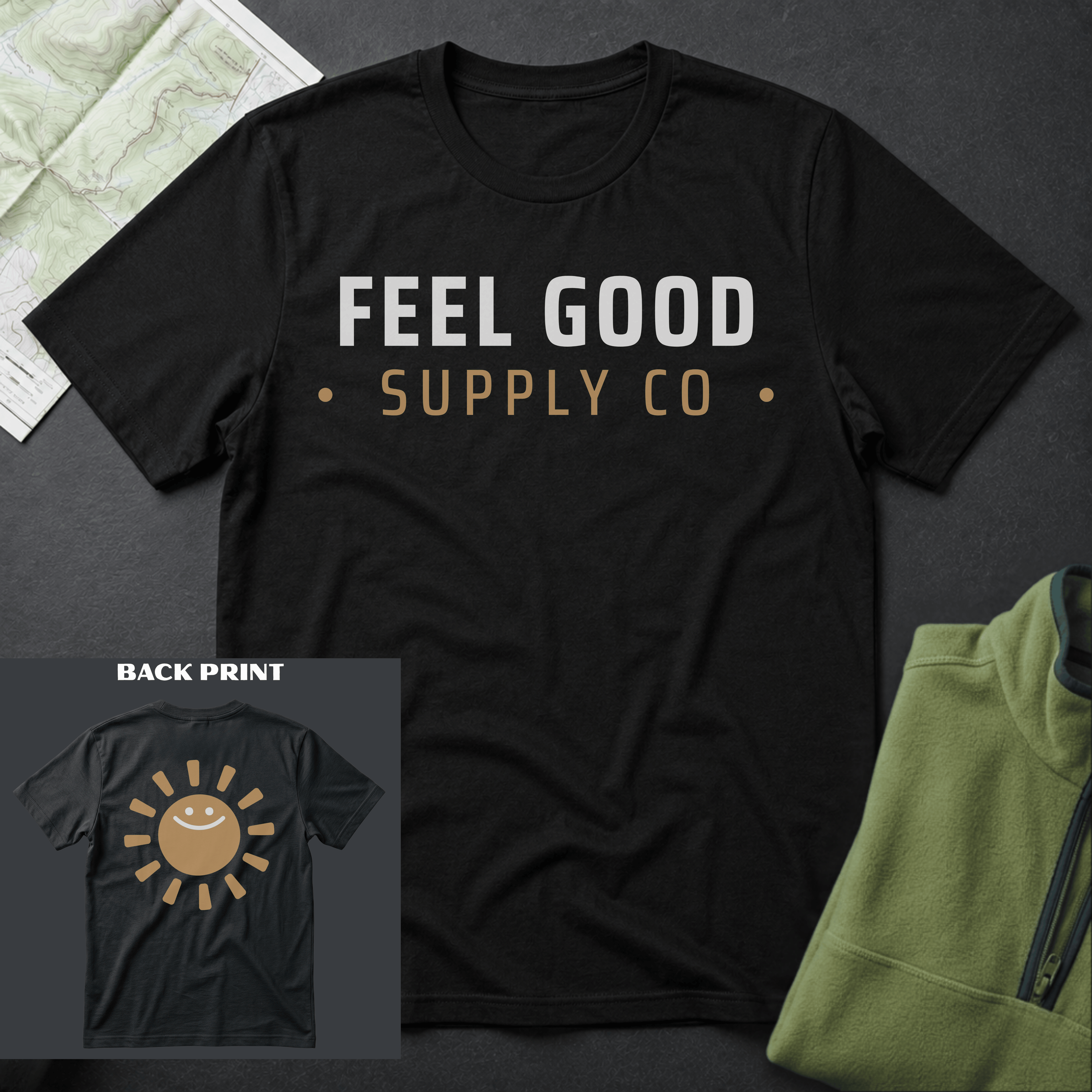 Feel Good Supply Co. Back Print T-Shirt