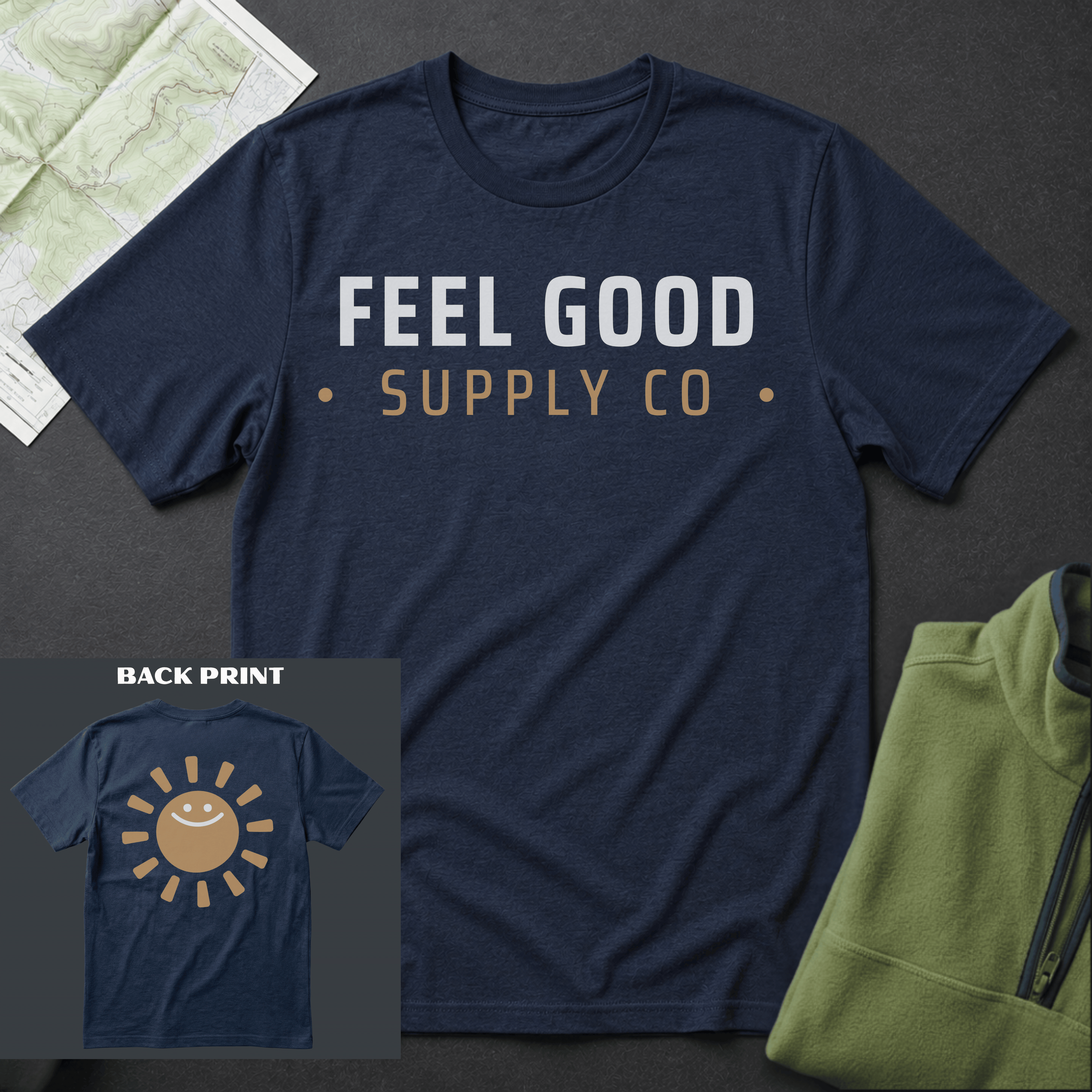 Feel Good Supply Co. Back Print T-Shirt