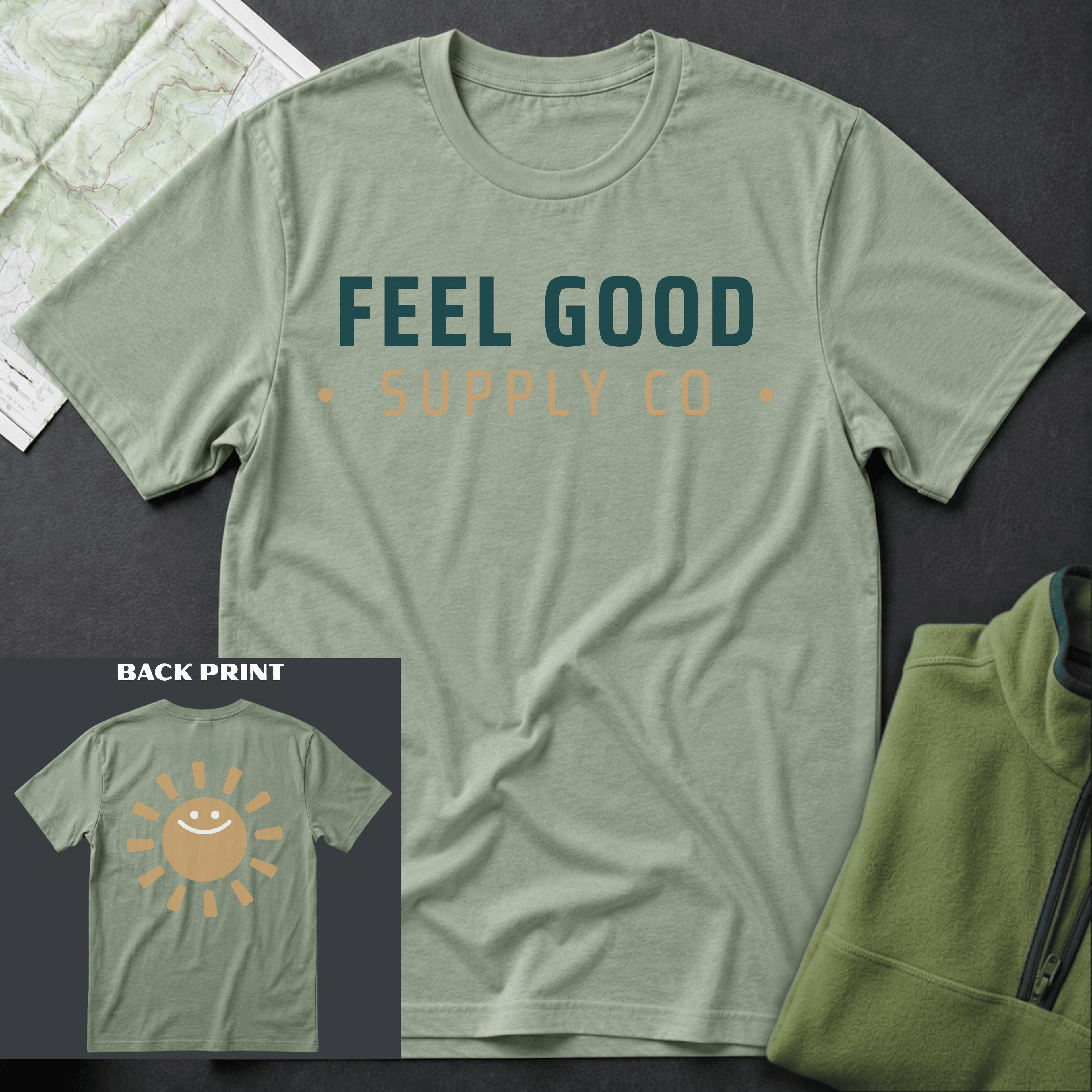 Feel Good Supply Co. Back Print T-Shirt