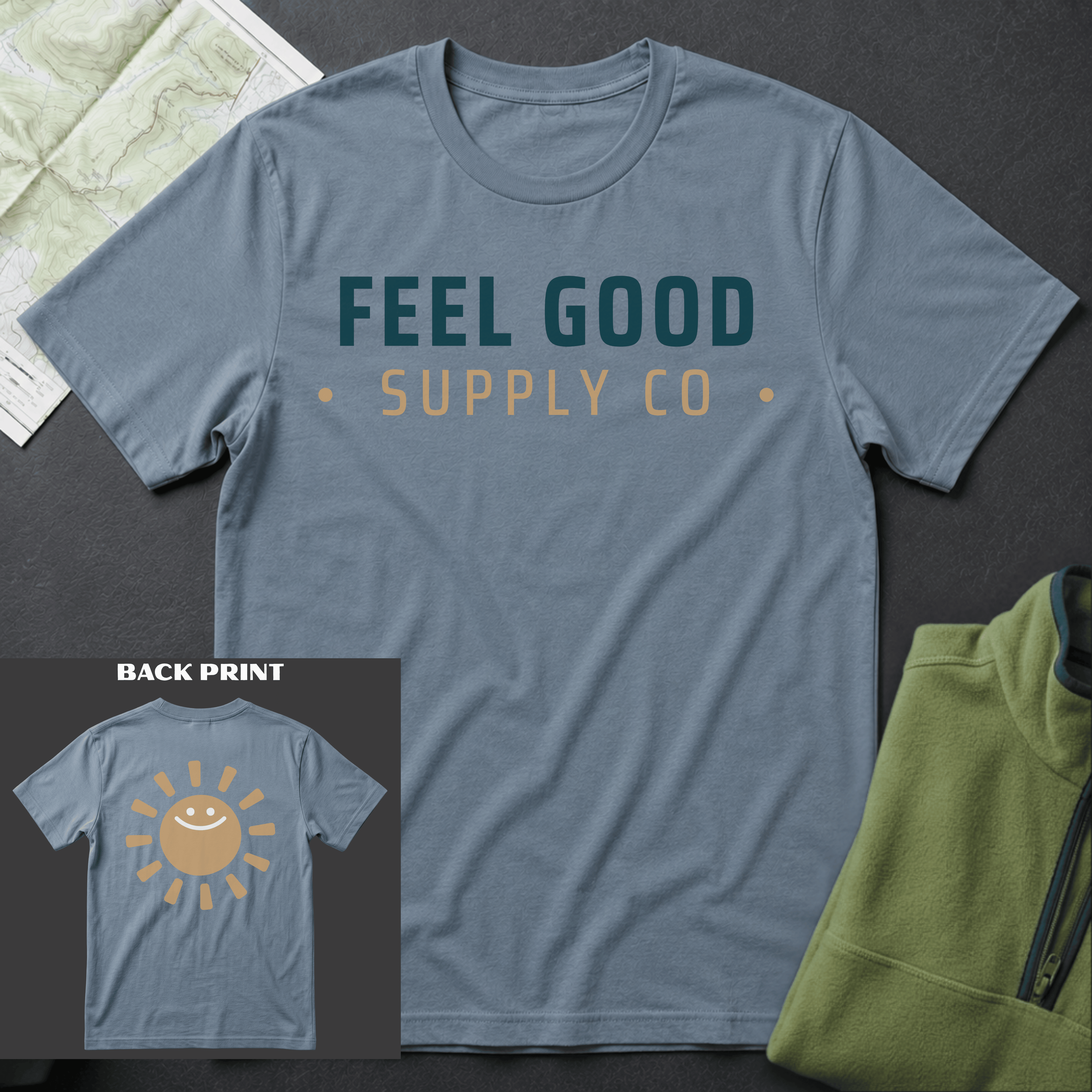 Feel Good Supply Co. Back Print T-Shirt