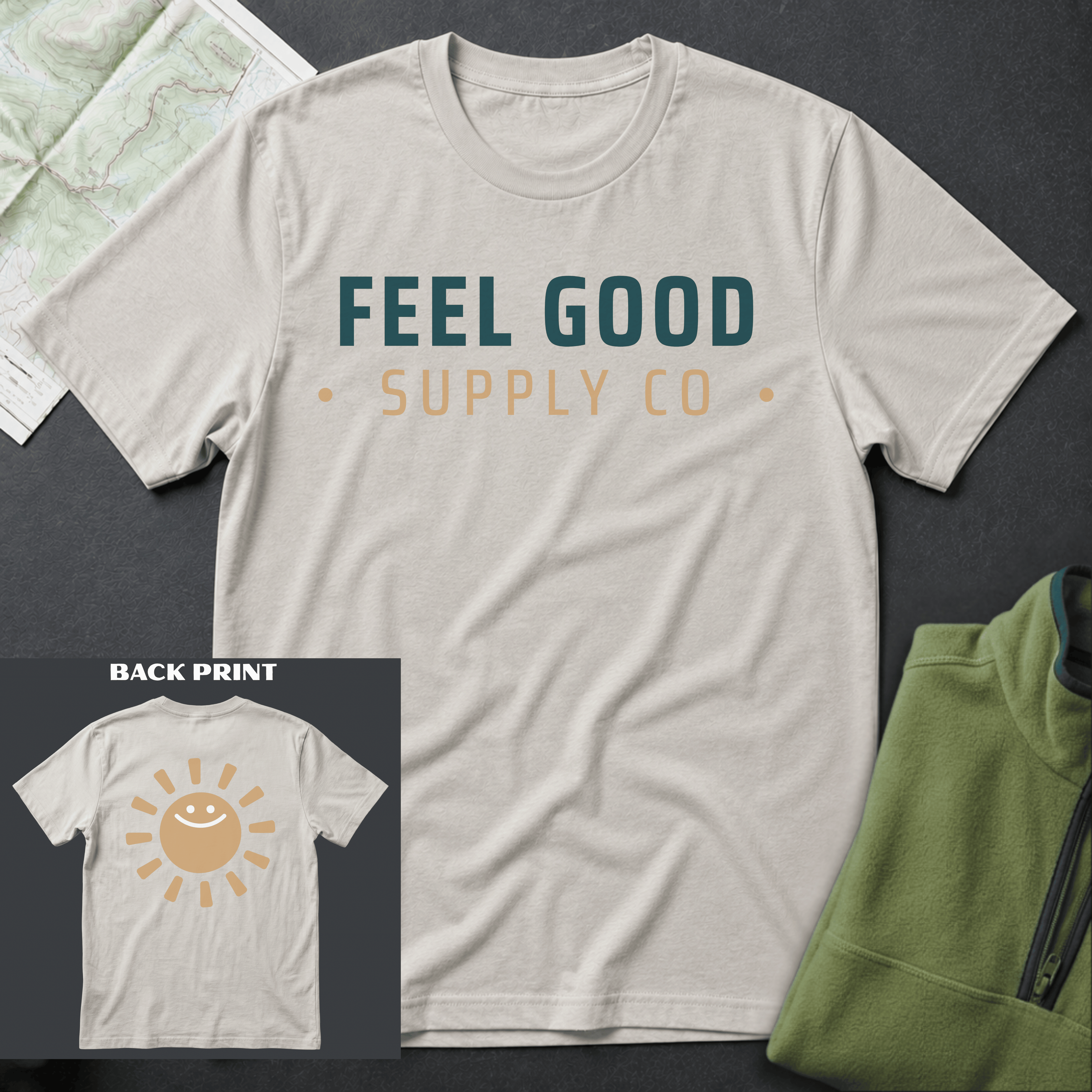 Feel Good Supply Co. Back Print T-Shirt