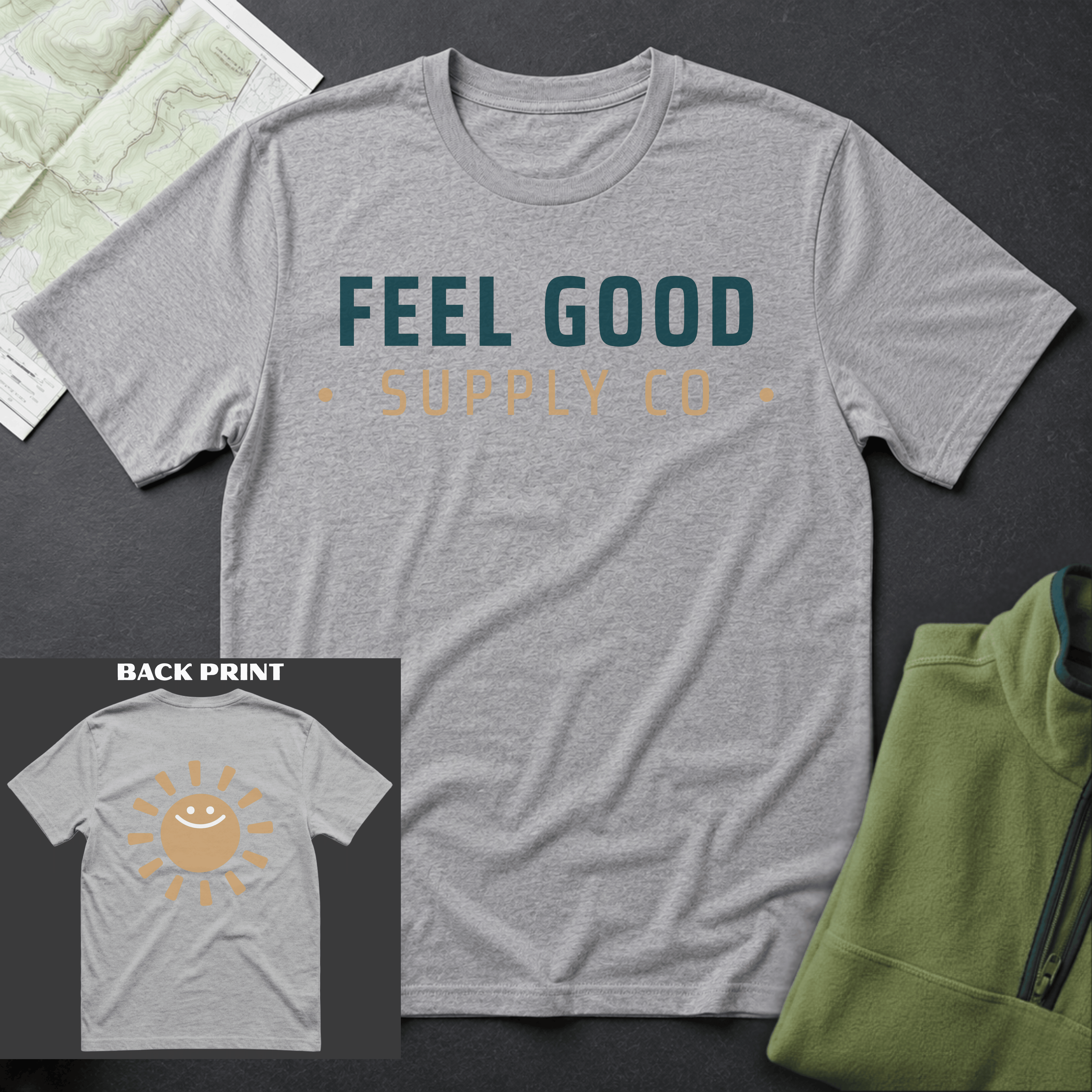 Feel Good Supply Co. Back Print T-Shirt