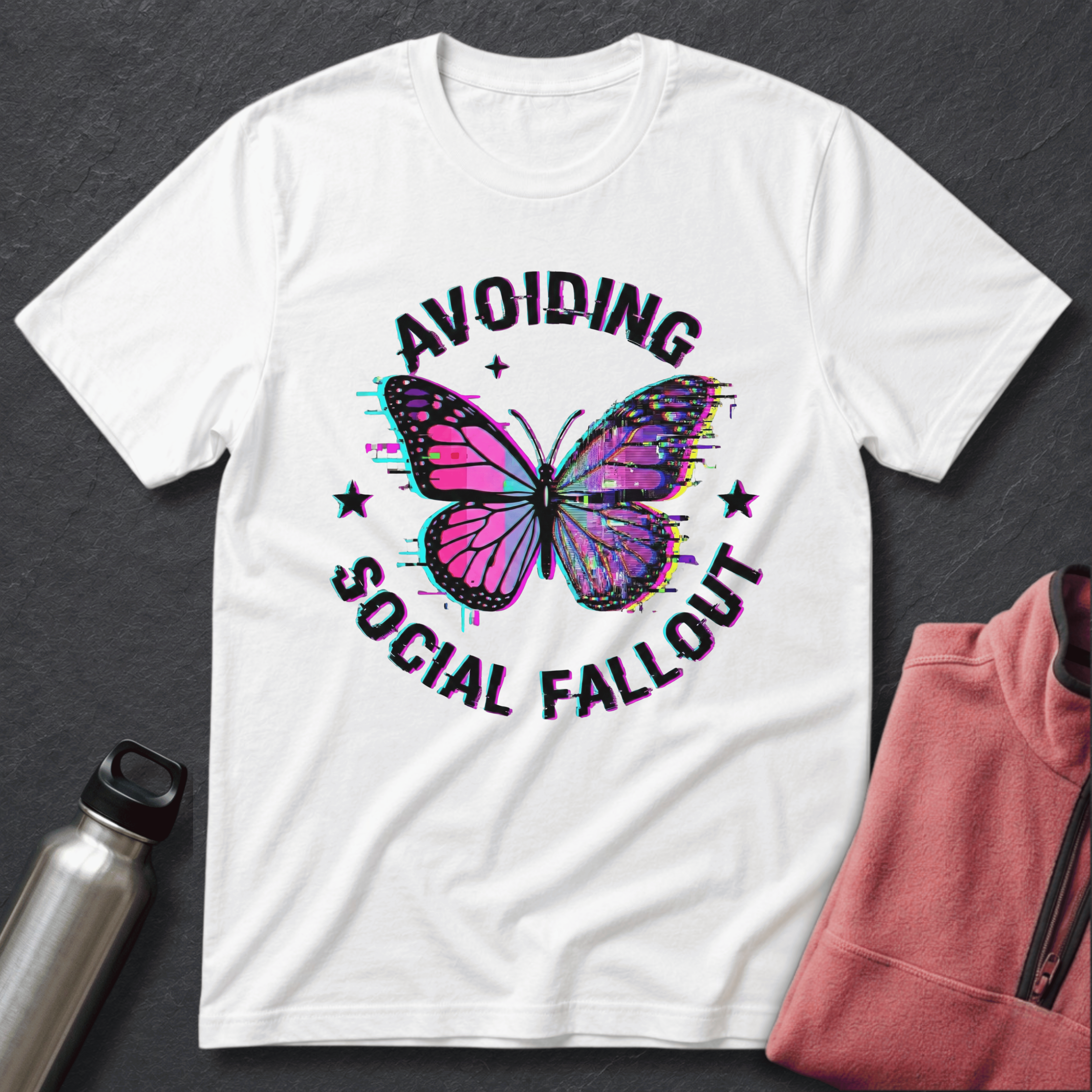 Social Fallout Butterfly T-Shirt