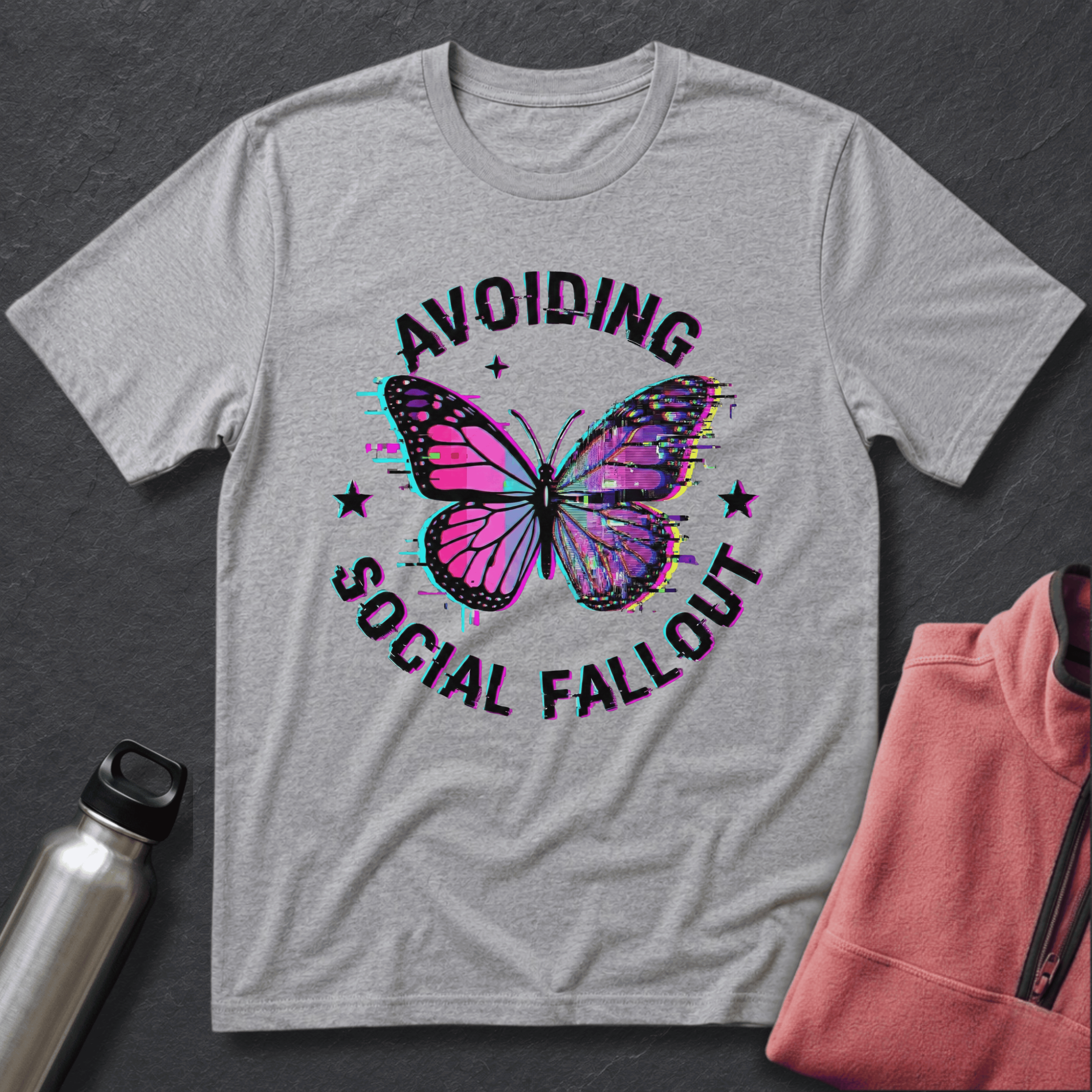 Social Fallout Butterfly T-Shirt