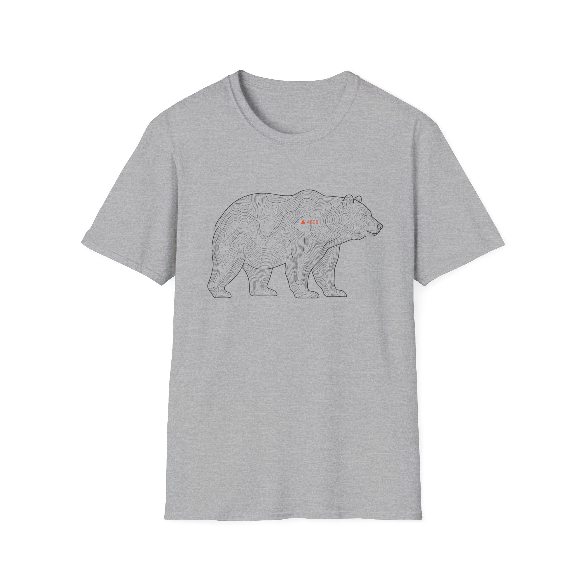Bear Topography T-Shirt