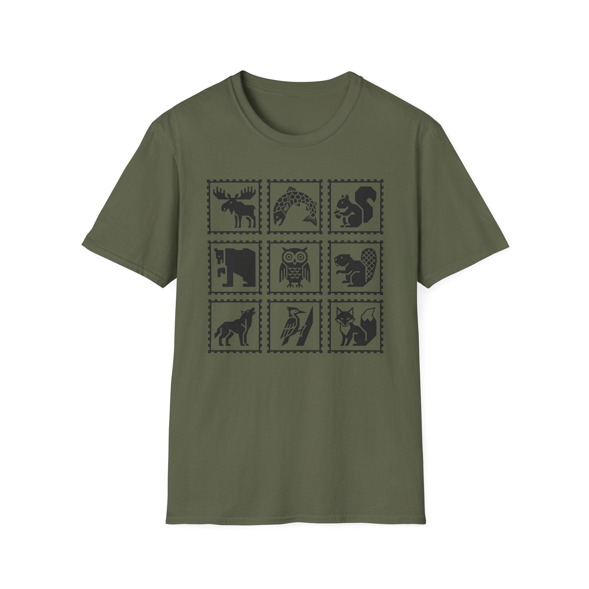 Forest Grid T-Shirt
