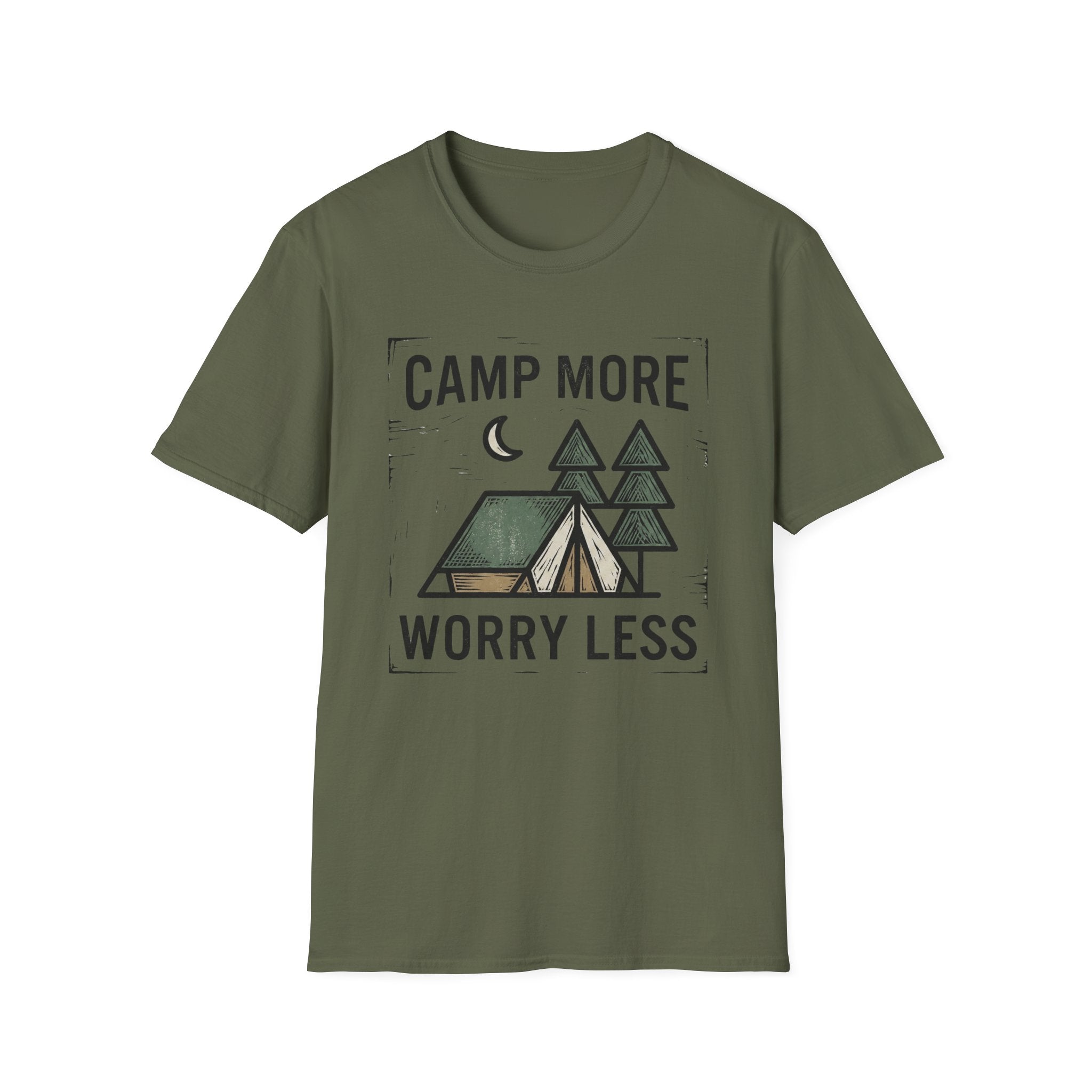 Camp More Worry Less T-Shirt